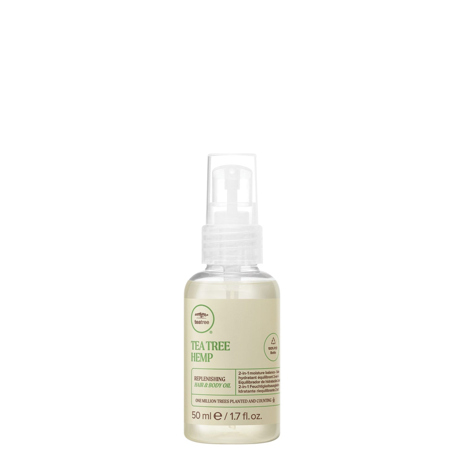 Paul Mitchell Tea Tree Hemp Replenishing Hair &amp; Body Oil 1.7 oz