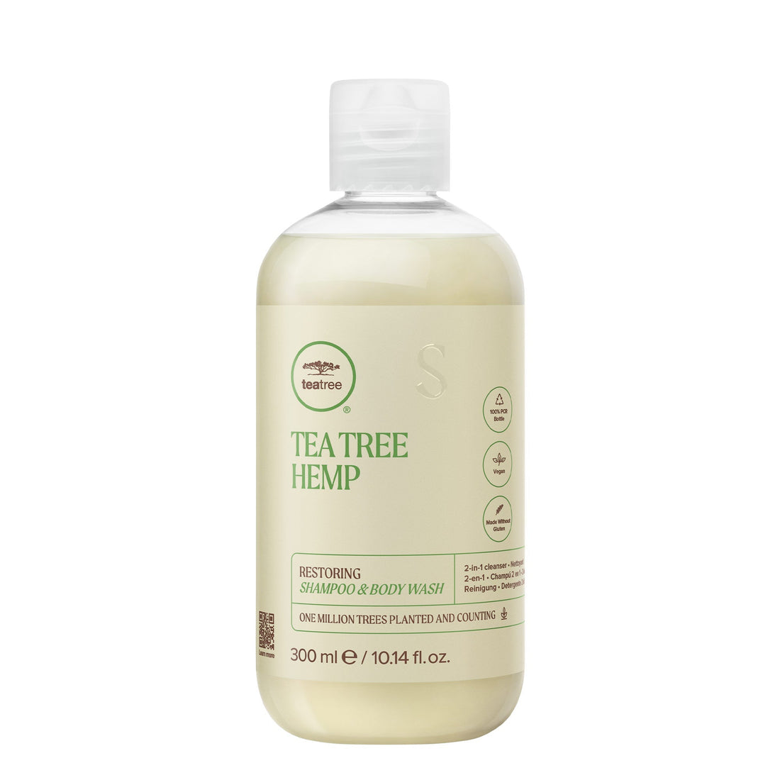 Paul Mitchell Tea Tree Hemp Restoring Shampoo &amp; Body Wash, 33.8 oz - DestGlow