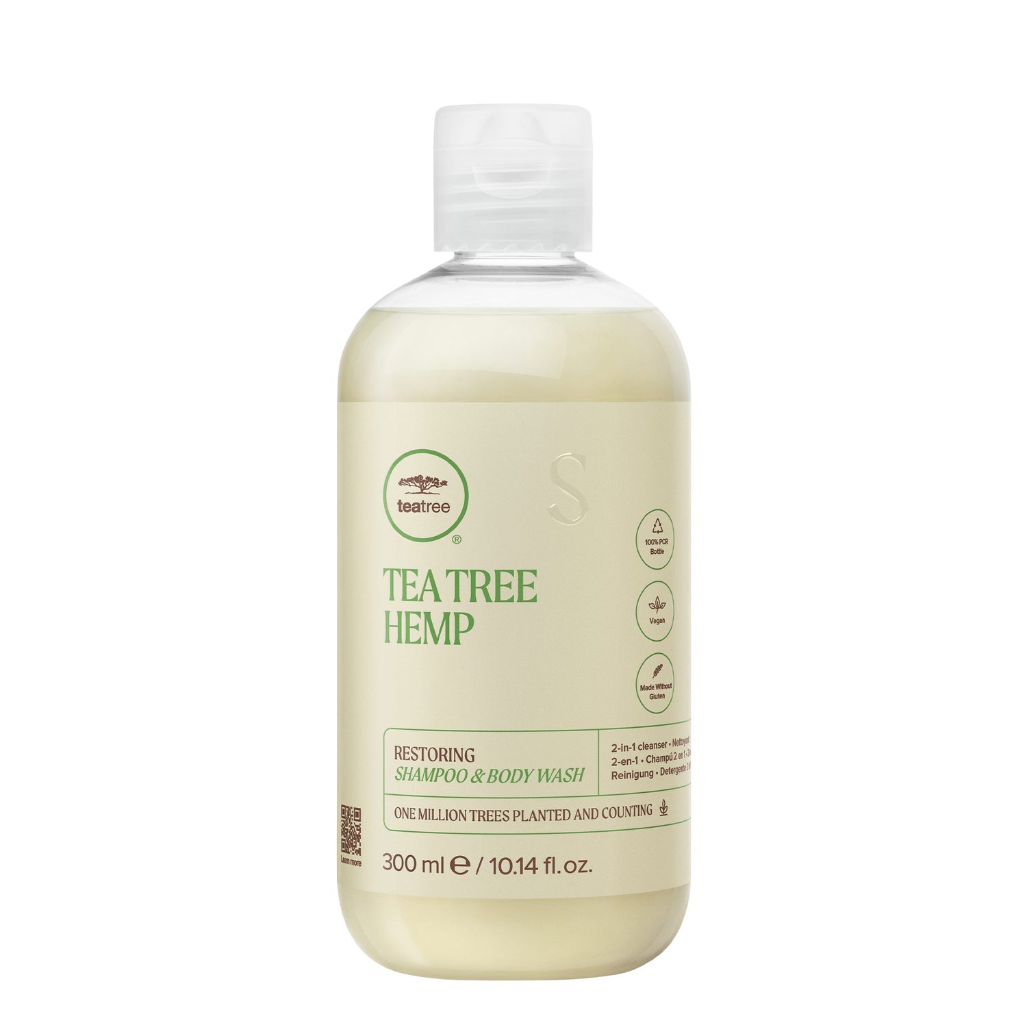 Paul Mitchell Tea Tree Hemp Restoring Shampoo &amp; Body Wash, 33.8 oz