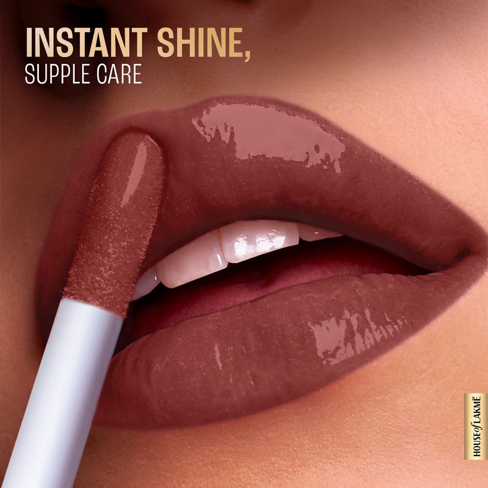 Lakme Superglow Vit C Gloss - Coca Brown