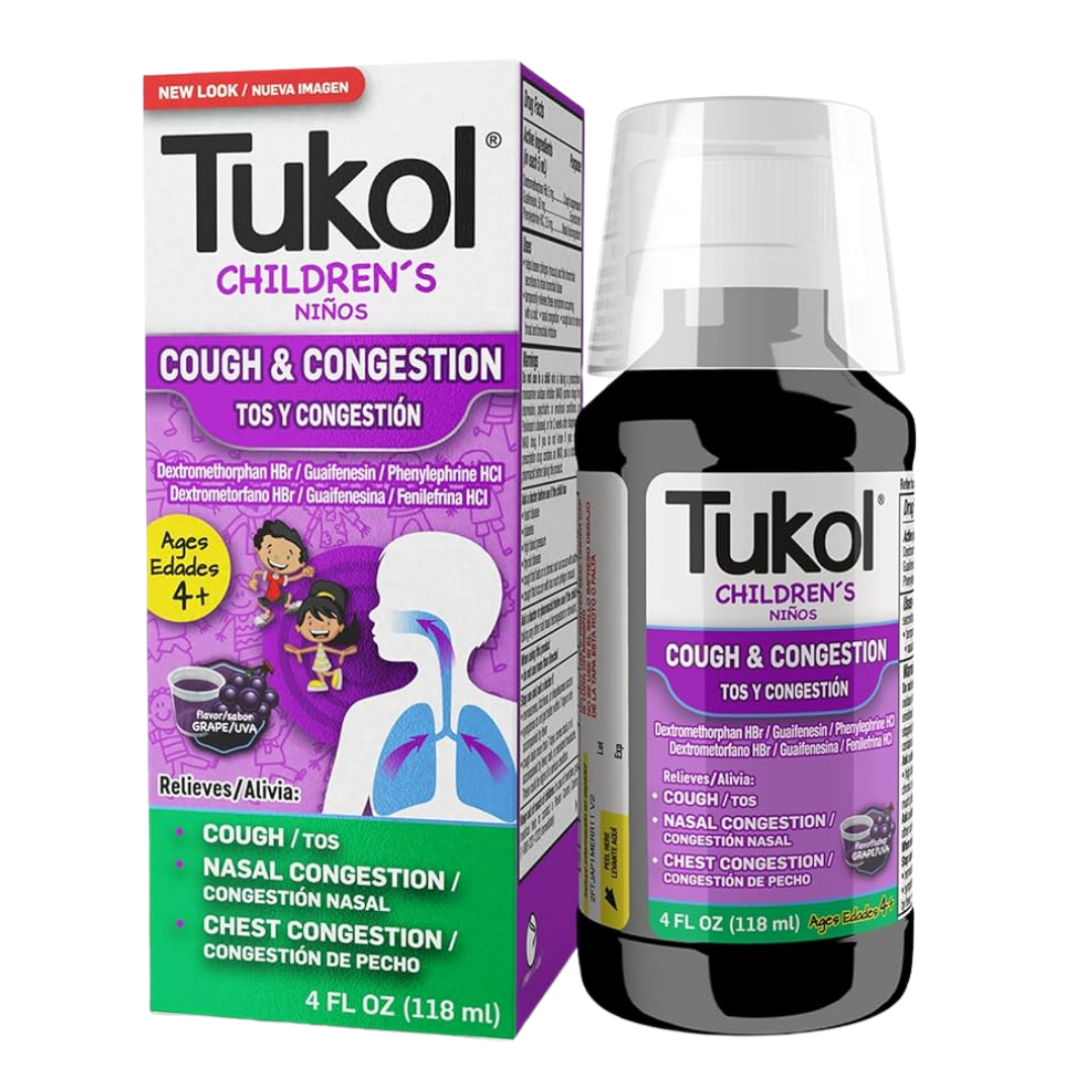 Tukol Children’s Cough Syrup Variety(4 oz) by Farmacias Savia