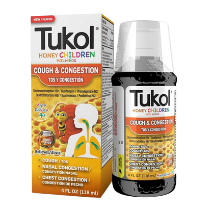 Tukol Children’s Cough Syrup Variety(4 oz) by Farmacias Savia