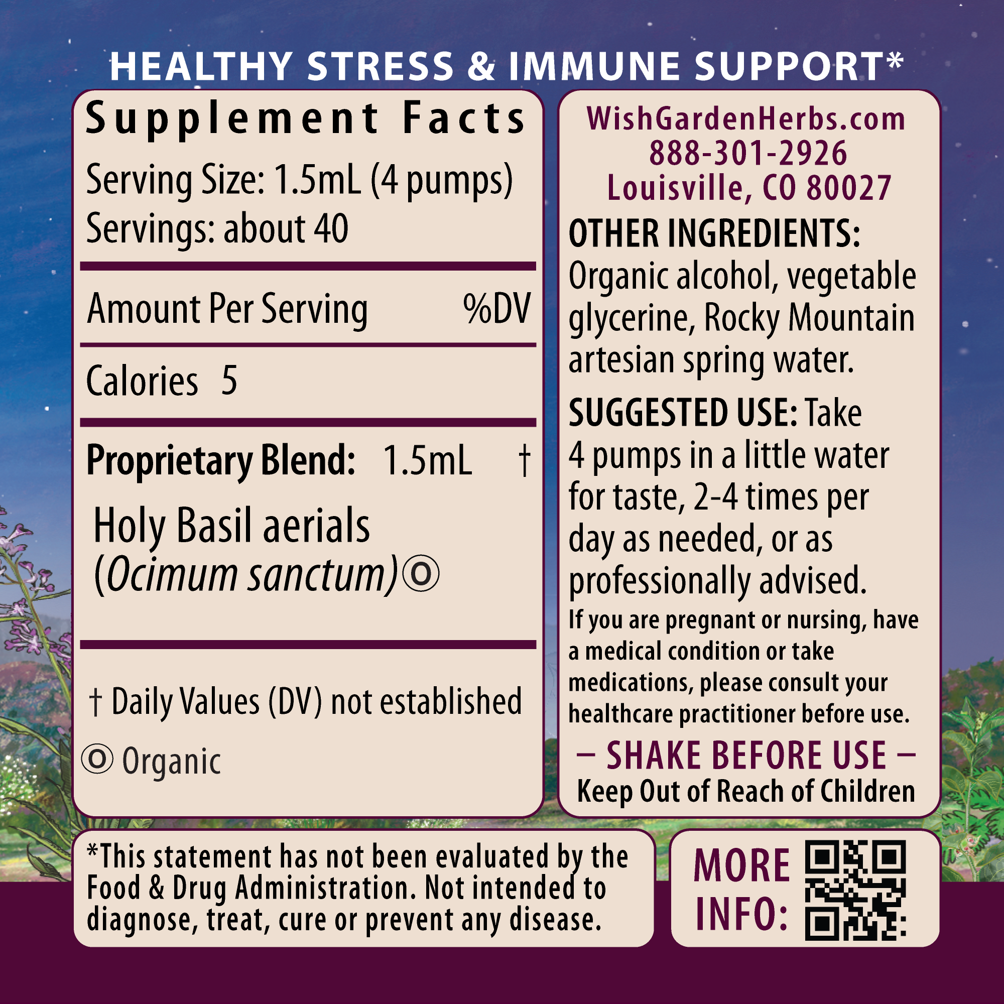 Holy Basil by WishGarden Herbs