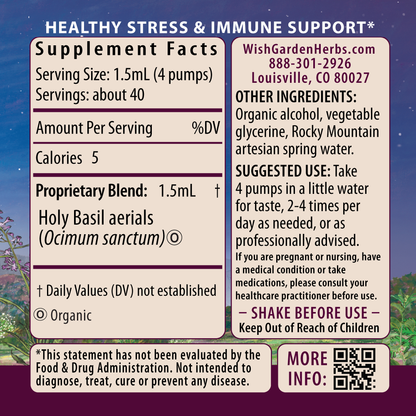 Holy Basil by WishGarden Herbs