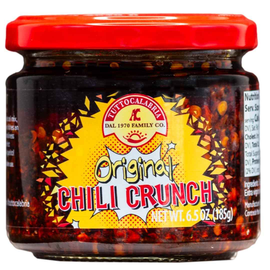 TuttoCalabria Original Chili Crispy in Extra Virgin Olive Oil – 6.5 oz