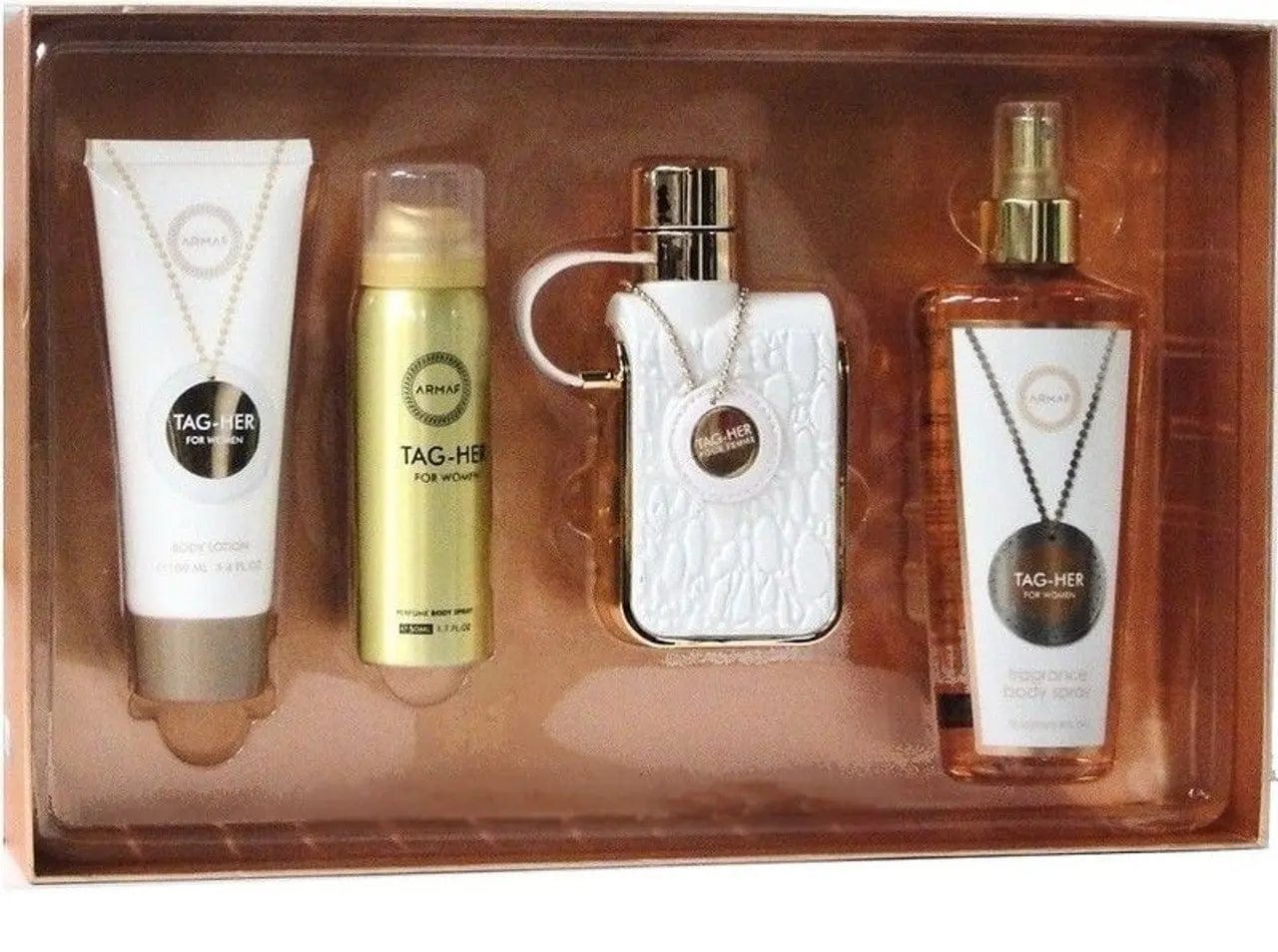 Tag Her Pour Femme By Armaf For Women (4pc Gift Set) by perfumesandrea