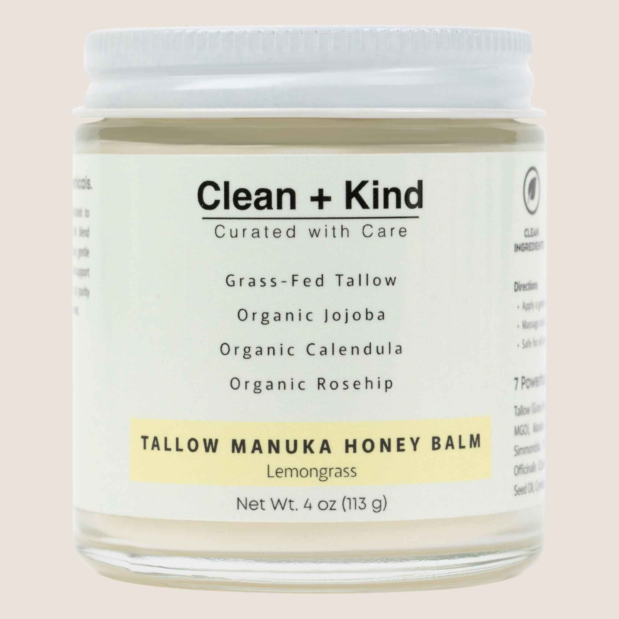 Whipped Tallow Honey Balm