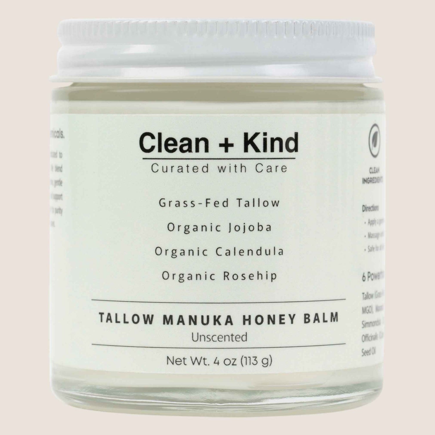 Whipped Tallow Honey Balm