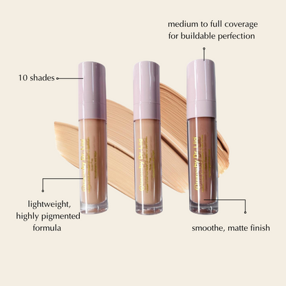 Flawless Matte Concealer – Vegan, Gluten-Free, Full Coverage &amp; Long-Wearing by EpiLynx