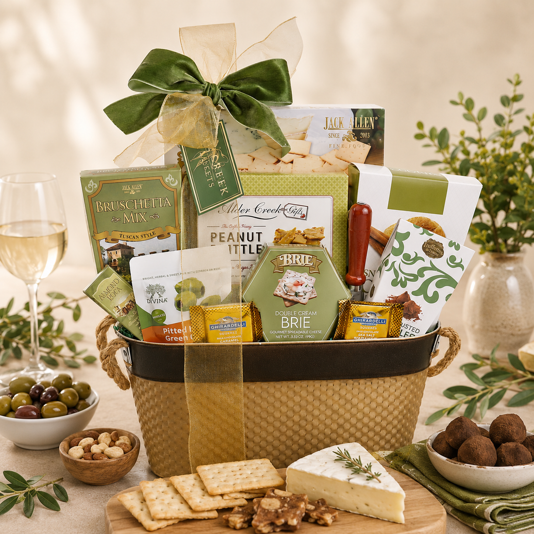 Tasteful Gourmet Gift Basket by Alder Creek Gift Baskets