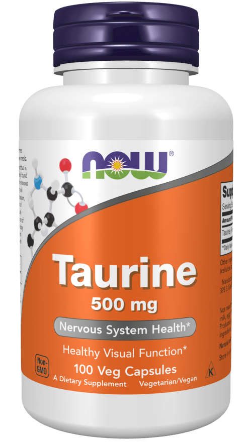 Taurine 500mg by Country Life Natural Foods