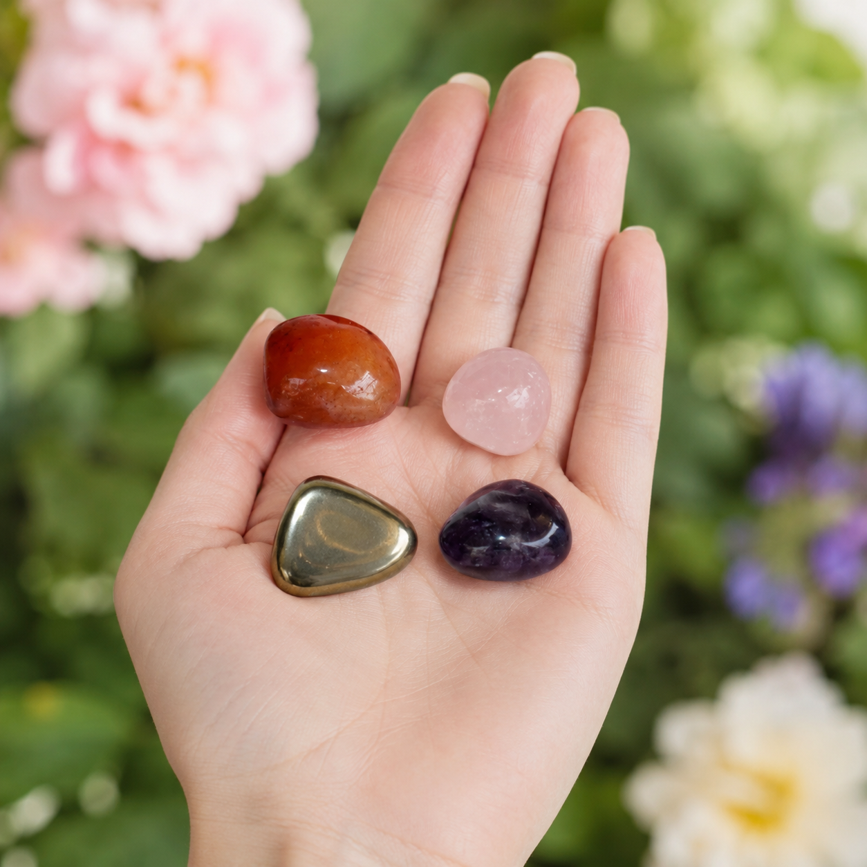 TAURUS Zodiac Crystal Kit, Taurus Birthstones Tumbled Stones Set, Taurus Stones Gifts  DestGlow