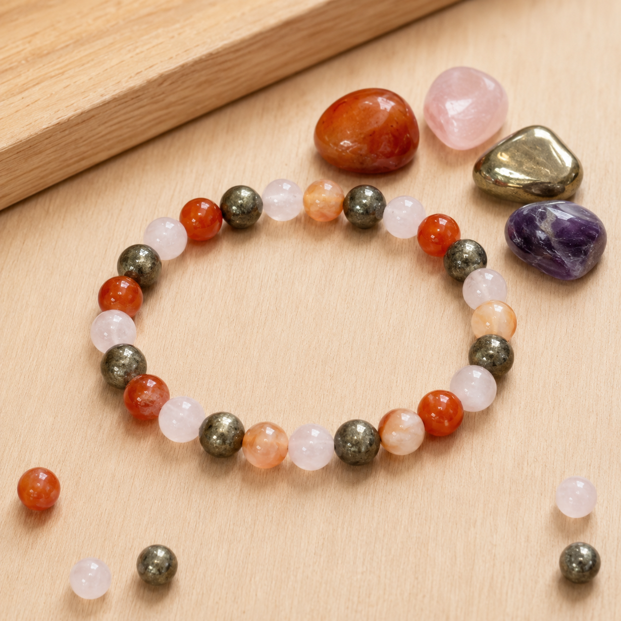 TAURUS Zodiac Crystal Kit, Taurus Birthstones Tumbled Stones Set, Taurus Stones Gifts  DestGlow