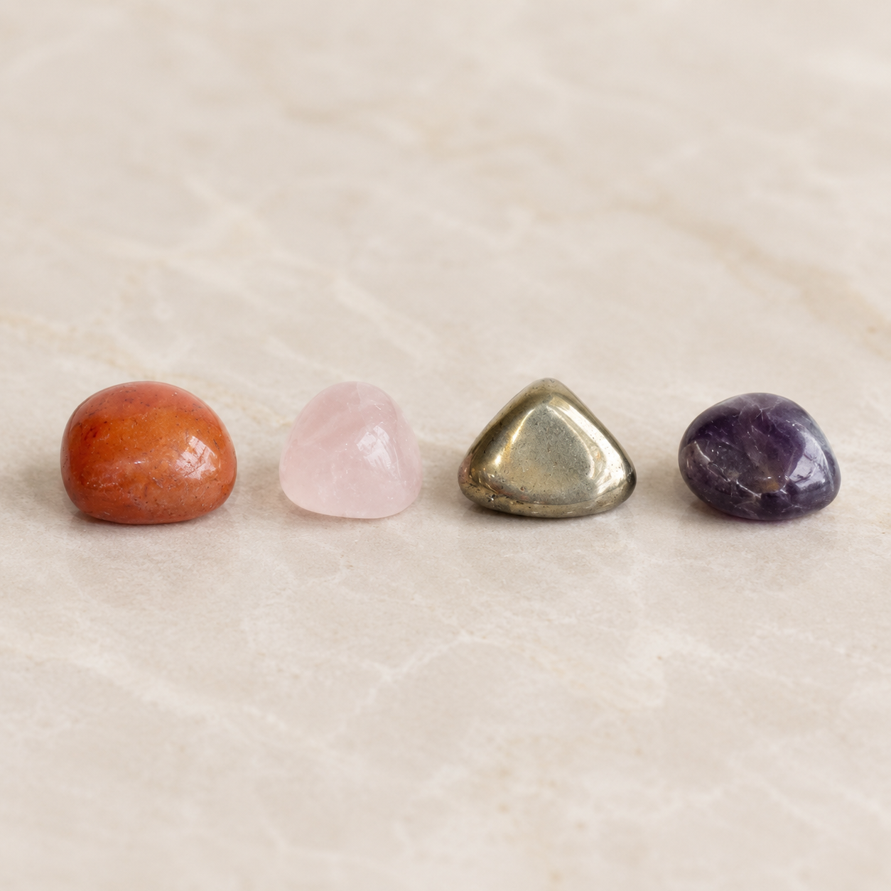 TAURUS Zodiac Crystal Kit, Taurus Birthstones Tumbled Stones Set, Taurus Stones Gifts  DestGlow