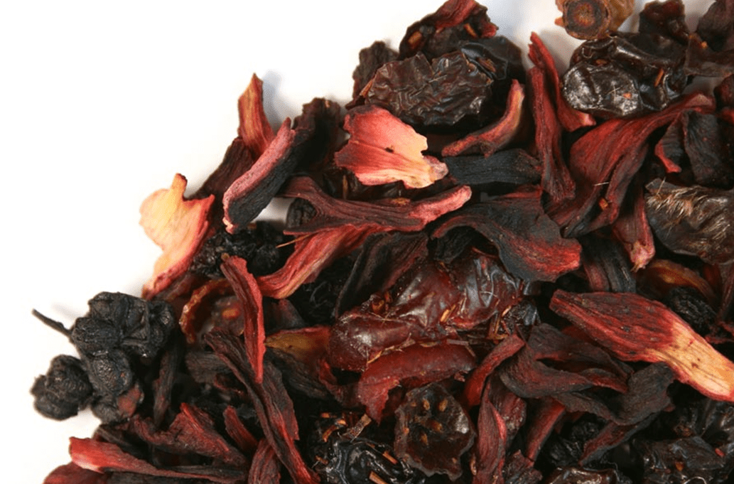 Herbal Tea, Crimson Berry, Loose Leaf Blend  DestGlow