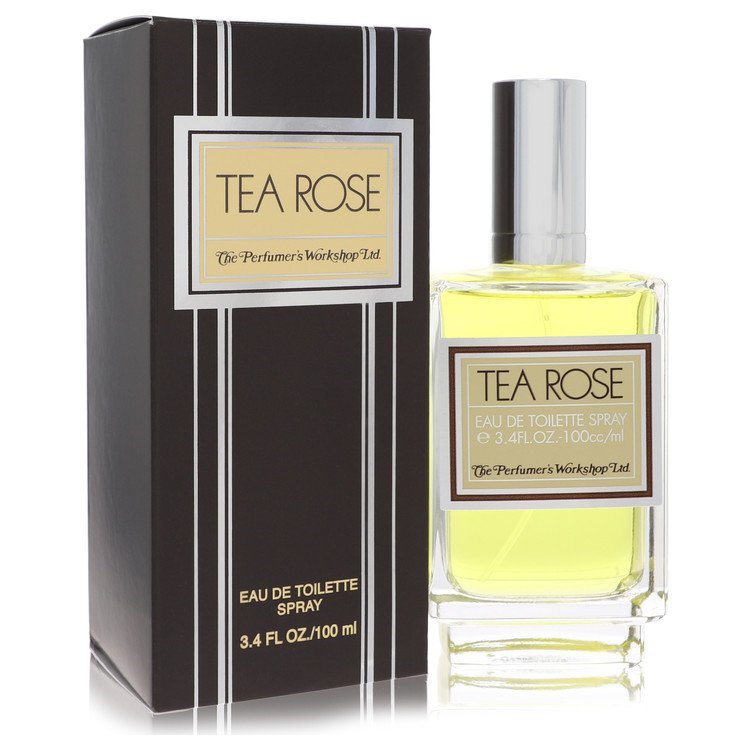 Tea Rose by Perfumers Workshop Eau De Toilette Spray 3.4 oz for Women 