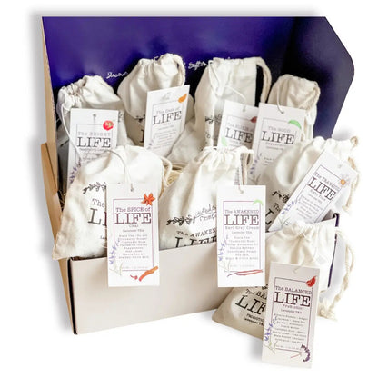 LIFE Tea Box — Lavender Tea Gift Set by Lavender Life Company