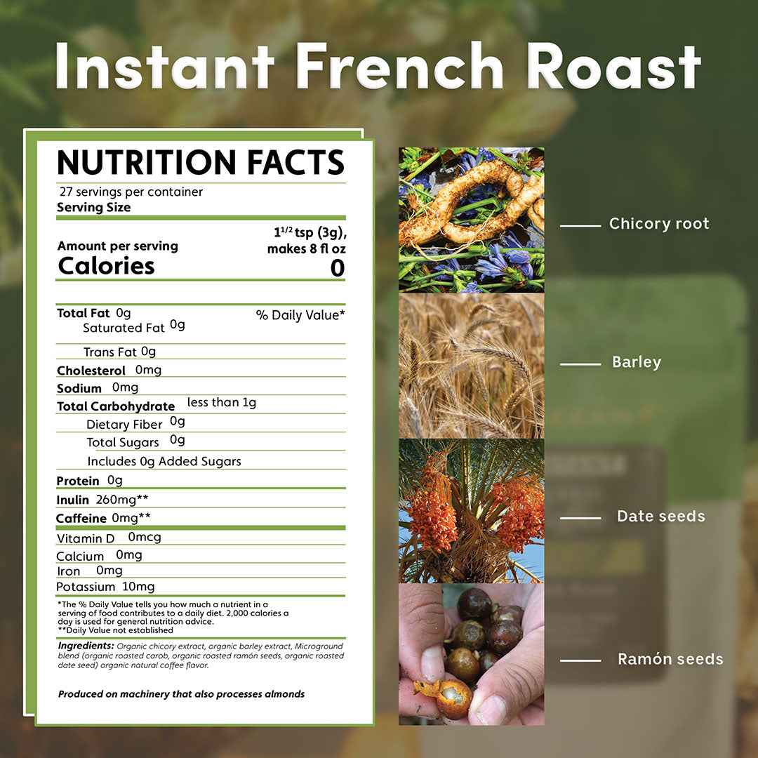 Instant French Roast Herbal Coffee