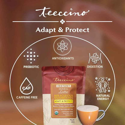 Instant Miraculous Mushrooms® Adapt &amp; Protect Herbal Latte