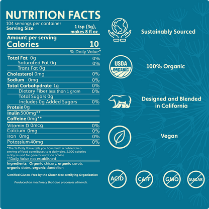 Instant Dandelion Herbal Coffee