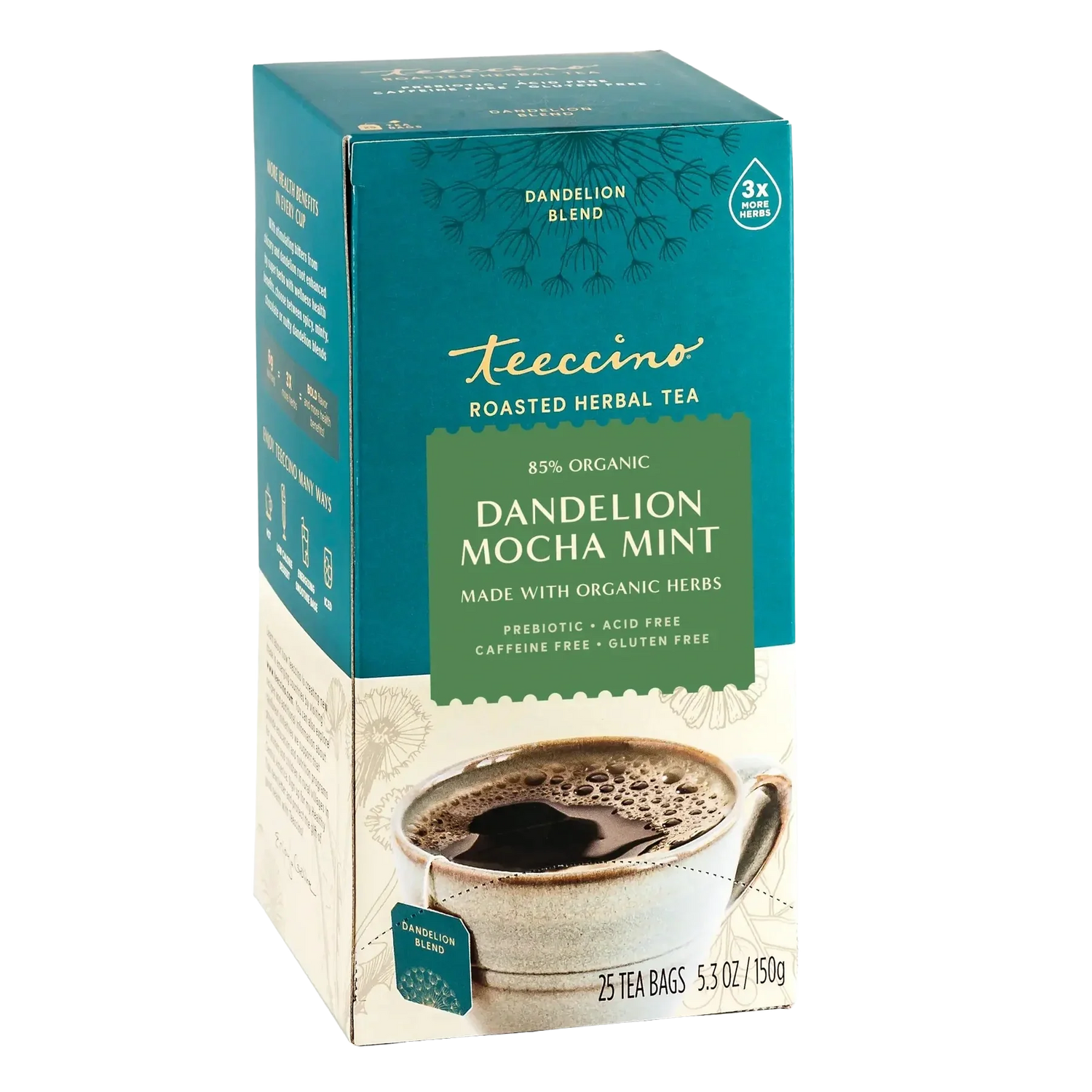 Dandelion Mocha Mint Roasted Herbal Tea
