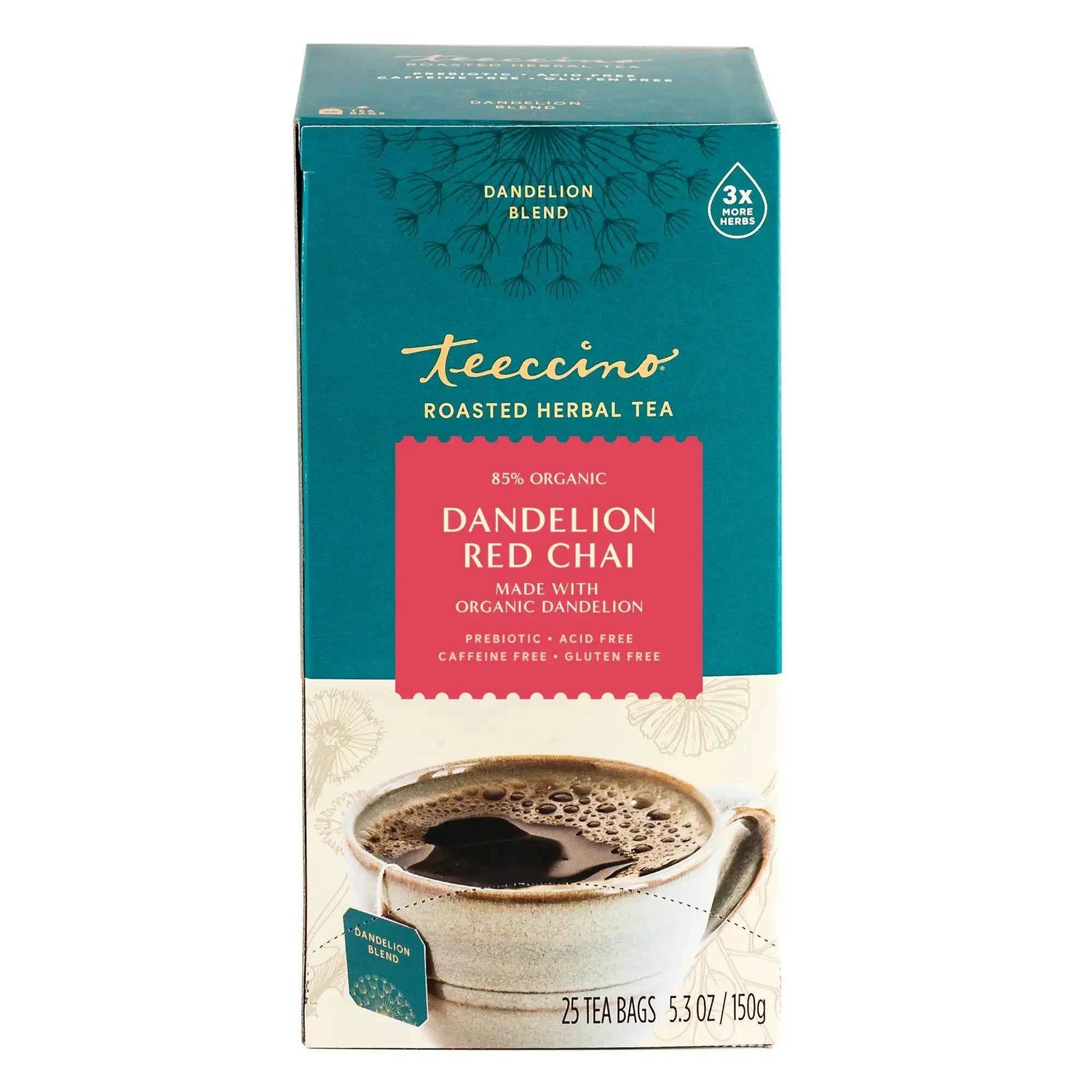 Dandelion Red Chai Roasted Herbal Tea
