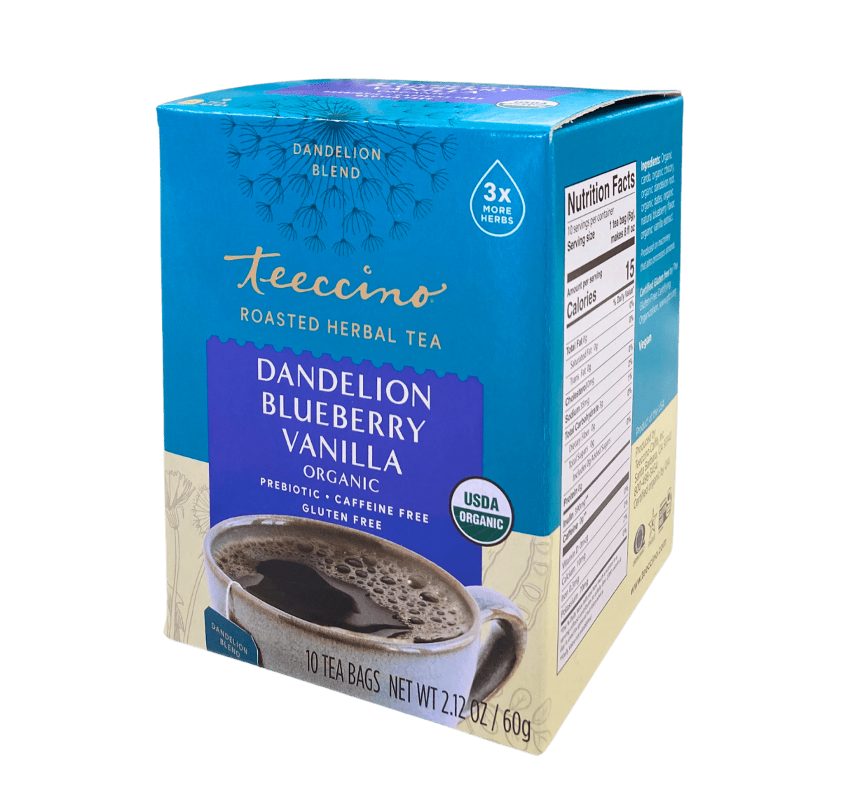 Herbal Beverage, Teeccino by Country Life Natural Foods