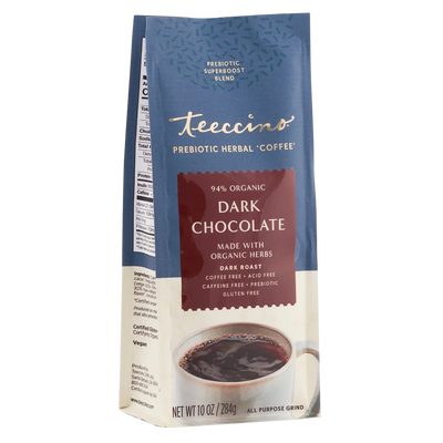 Dark Chocolate Prebiotic SuperBoost Herbal Coffee 