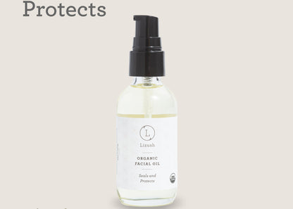ORGANIC FACIAL OIL Seals and Protects by Lizush