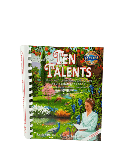Ten Talents Cookbook 50th Anniversary Edition by Country Life Natural Foods