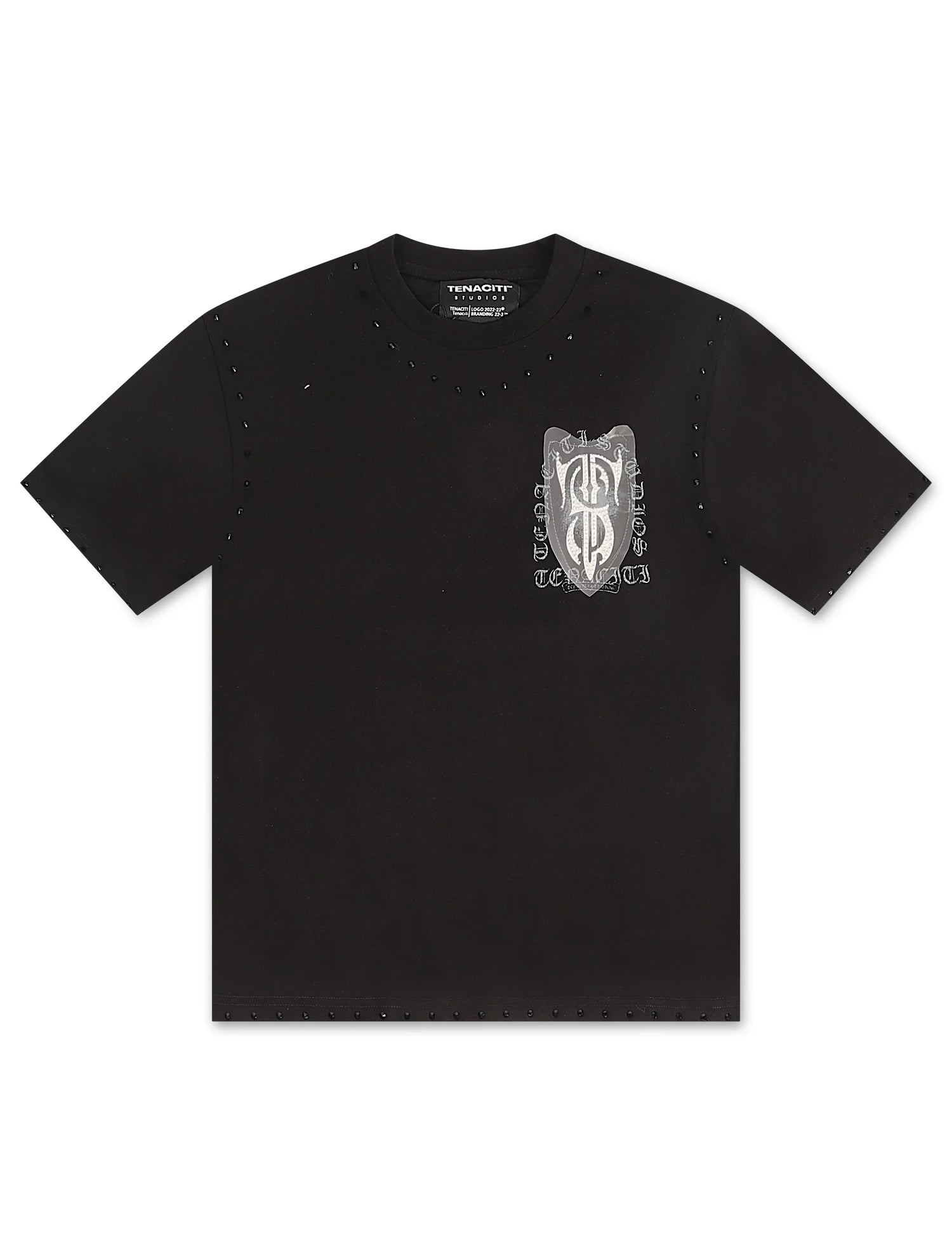 Tenaciti Tenacious Glow Tee - Black by Denim Exchange