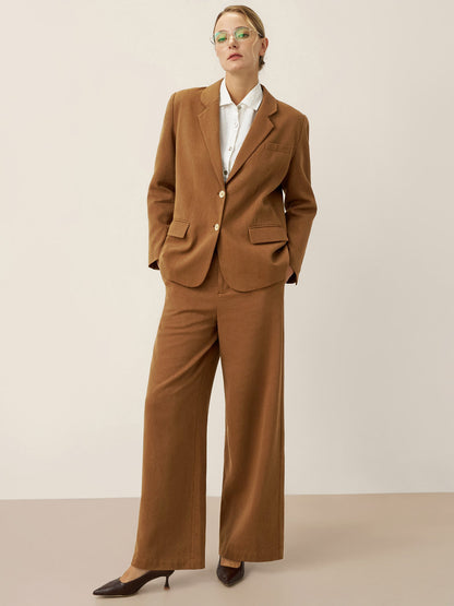Lyocell Linen Tailored Blazer CASSIDY by LINTICO