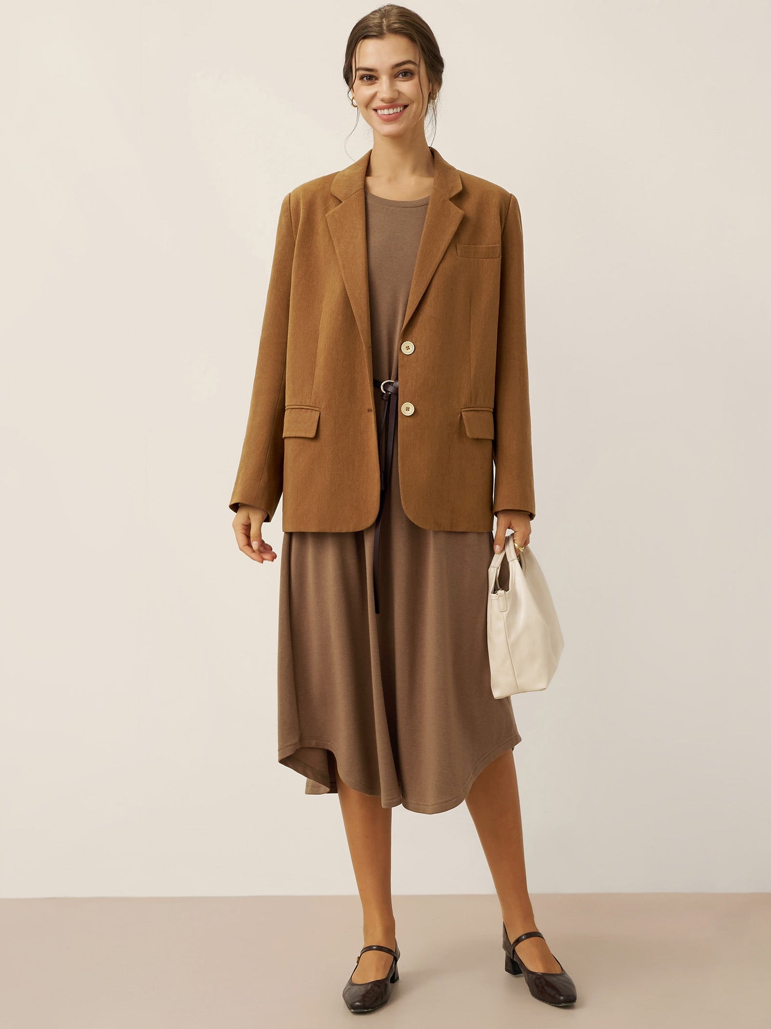 Lyocell Linen Tailored Blazer CASSIDY by LINTICO