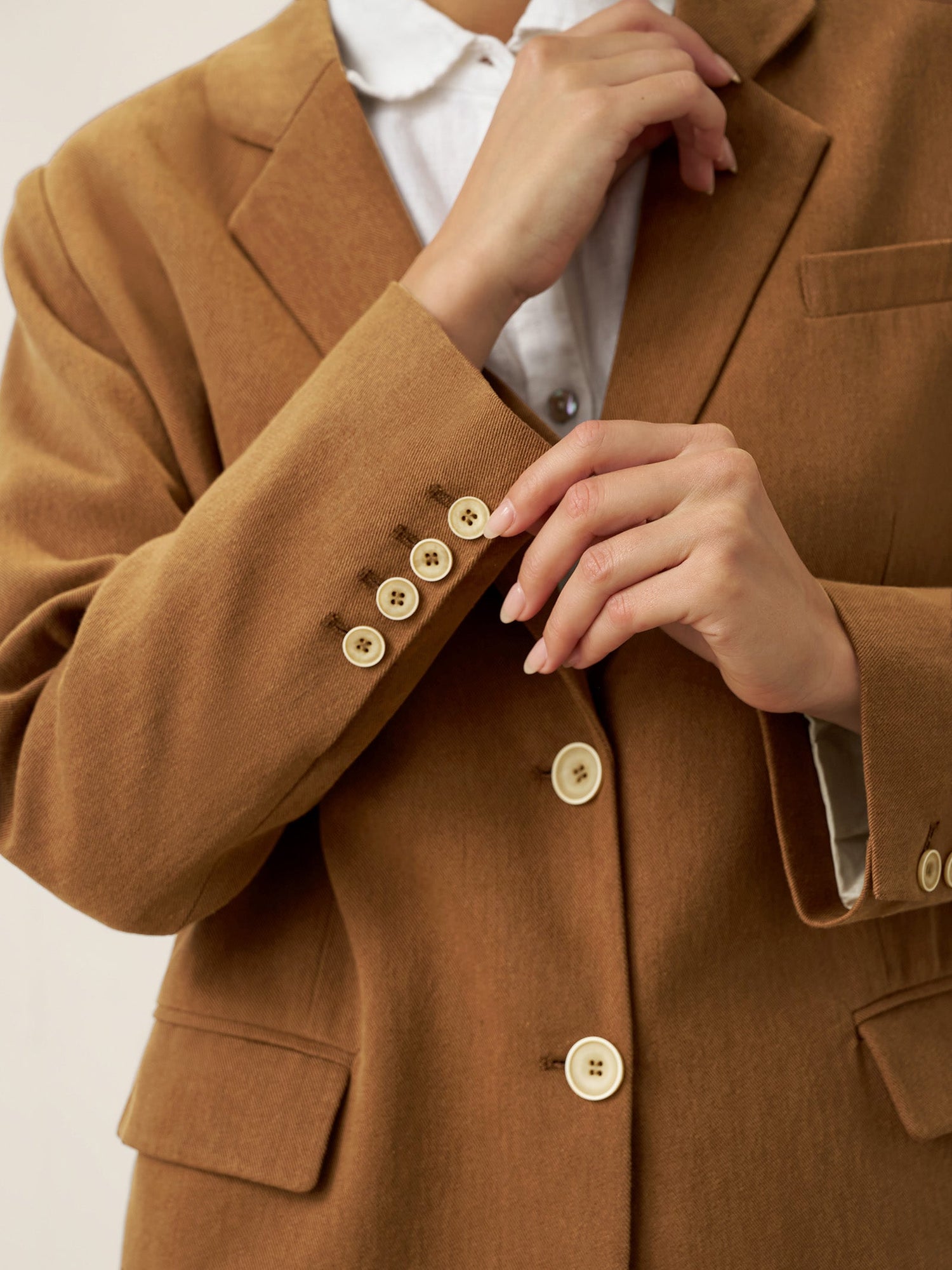 Lyocell Linen Tailored Blazer CASSIDY by LINTICO