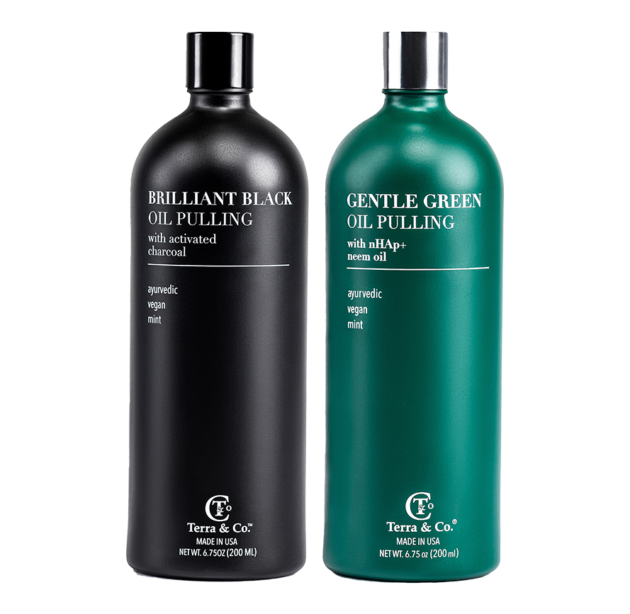 Brilliant Black® Oil Pulling – Ayurvedic Mouthwash for Teeth Whitening, Detox &amp; Gum Health