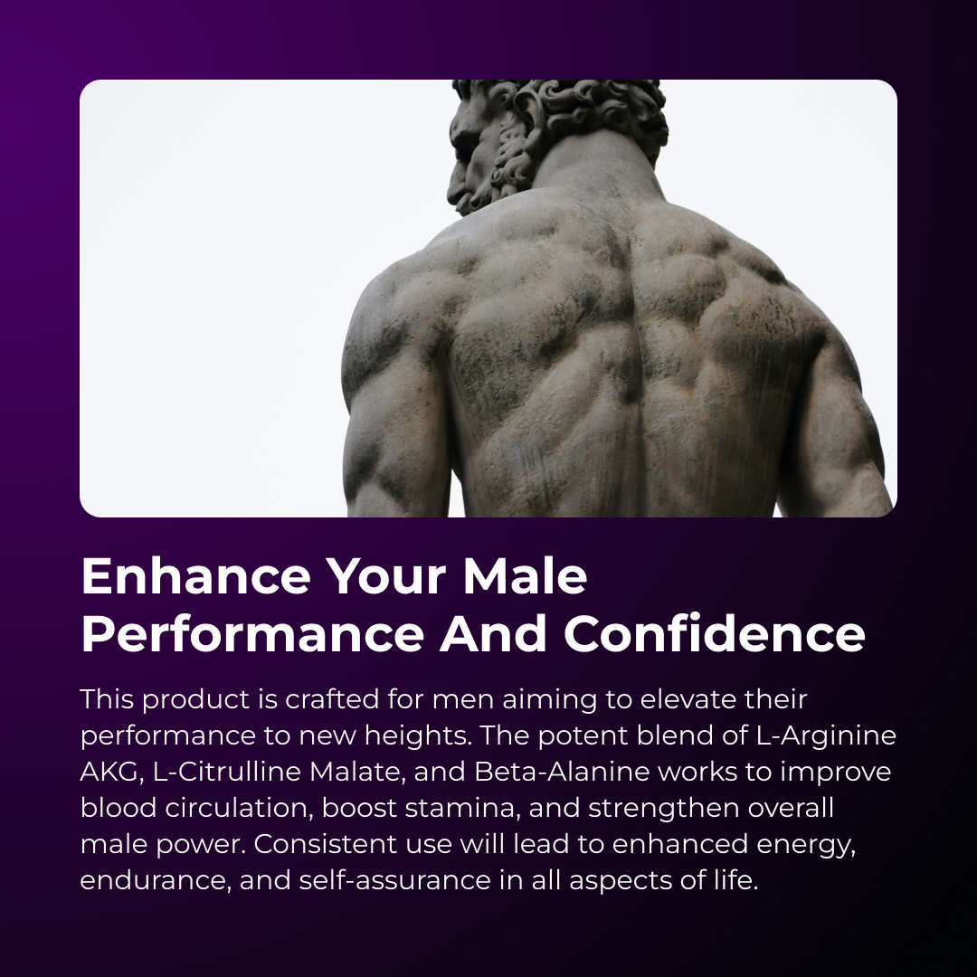 L-Arginine Plus Alpha Man by RevitMe by RevitMe - Supplements Store