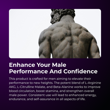 L-Arginine Plus Alpha Man by RevitMe by RevitMe - Supplements Store