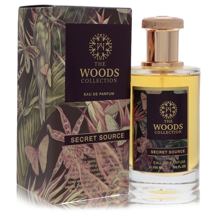 The Woods Collection Secret Source by The Woods Collection Eau De Parfum Spray (Unisex) 3.4 oz for Women 