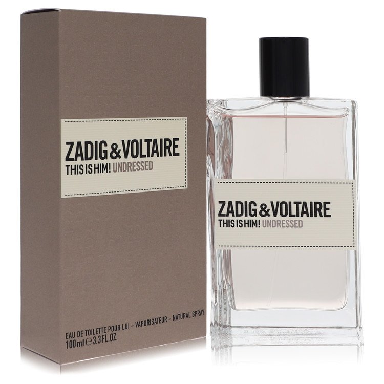 This Is Him Undressed by Zadig &amp; Voltaire Eau De Toilette Spray 3.3 oz for Men 