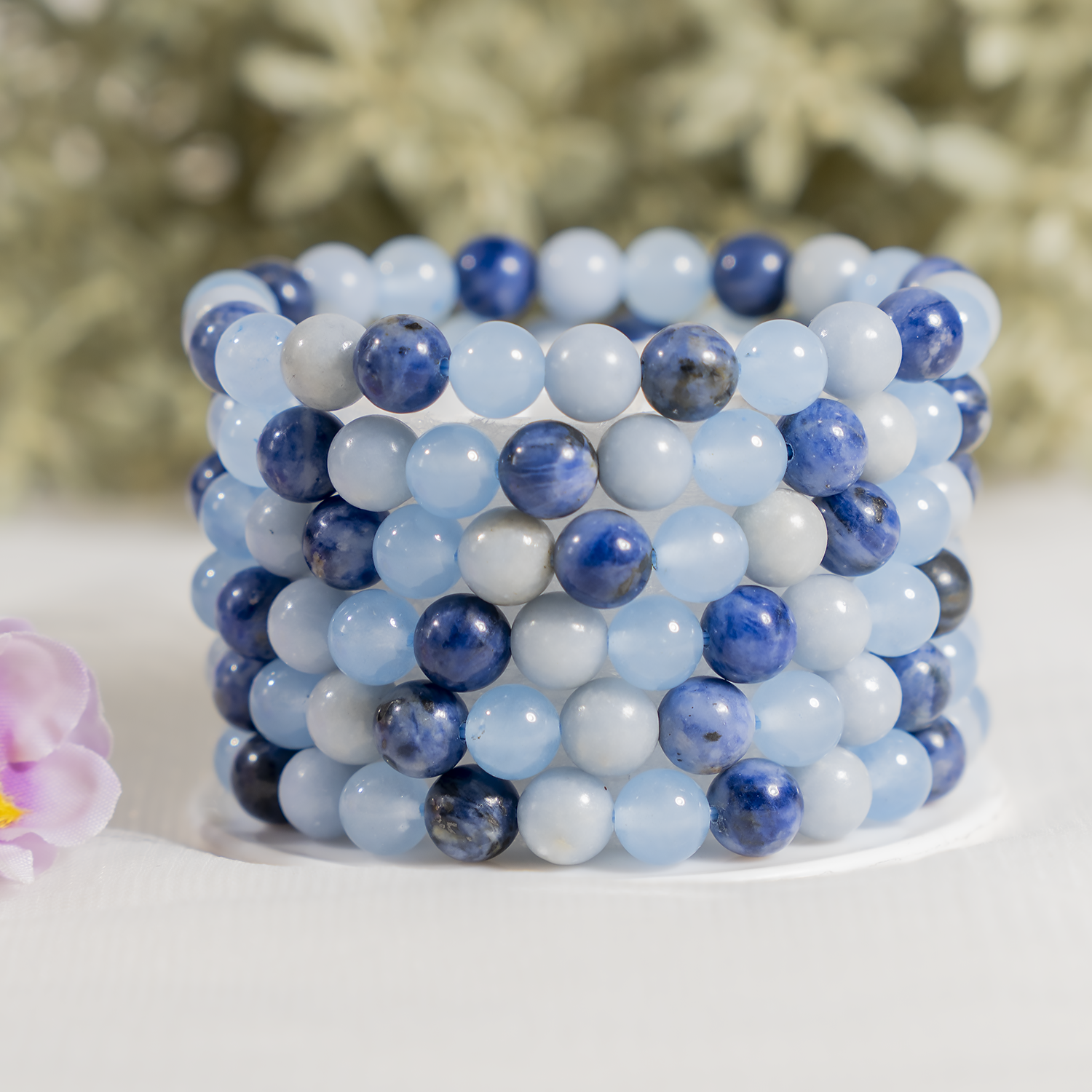 THIRD EYE Chakra Crystal Bracelet