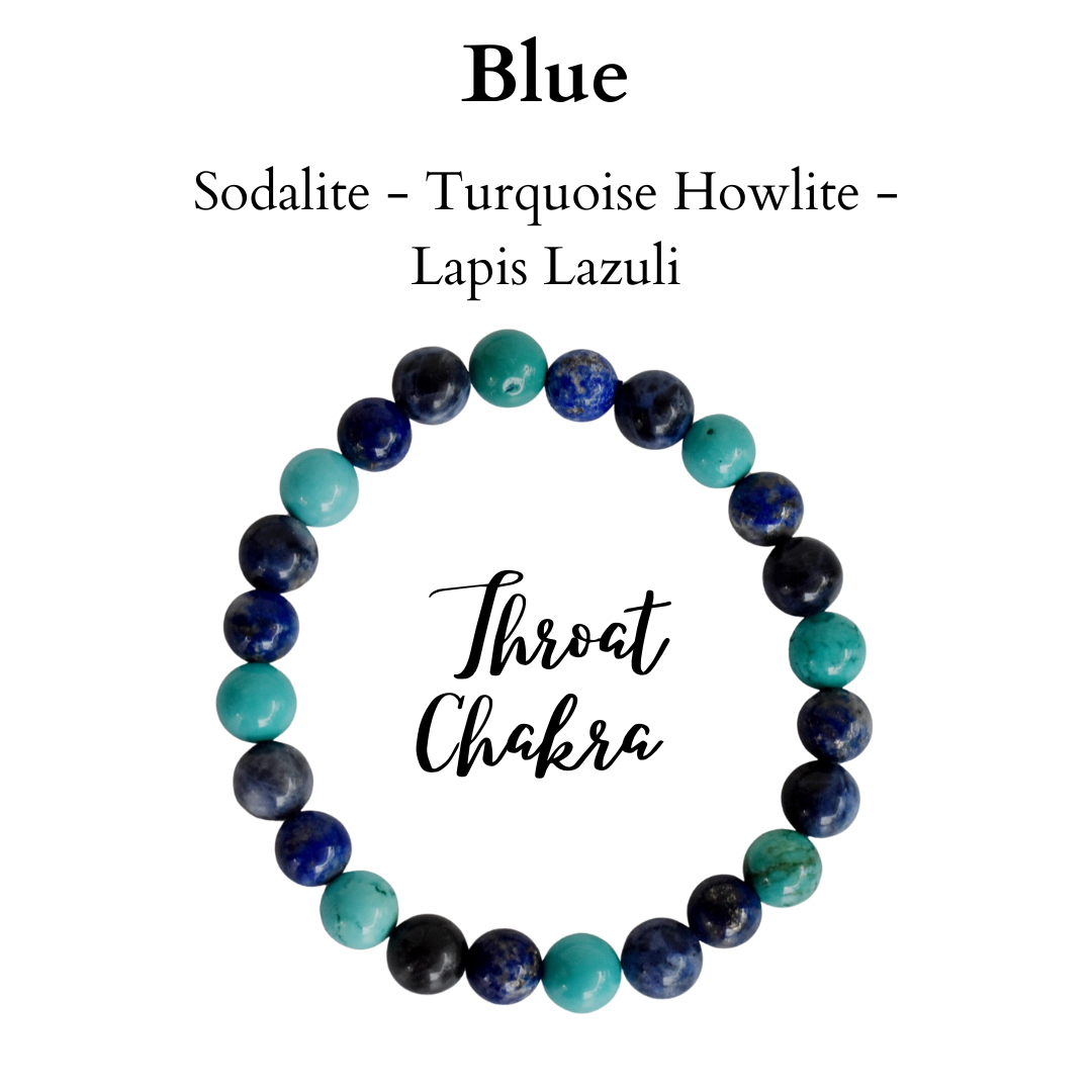 THROAT Chakra Bracelet (Find Your Voice and Expression)  DestGlow