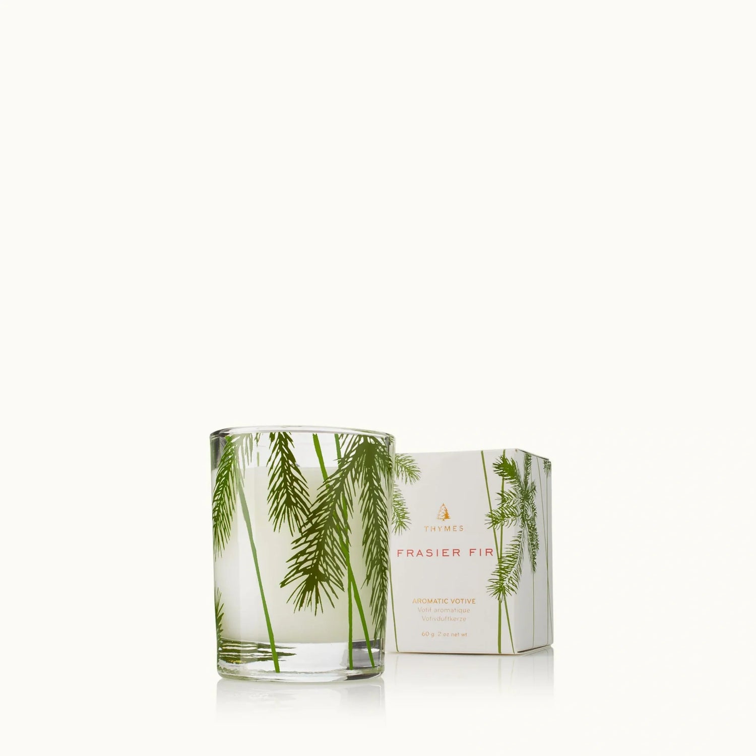 Thymes Frasier Fir Pine Needle Candle 6.5 OZ by Nava Beauty