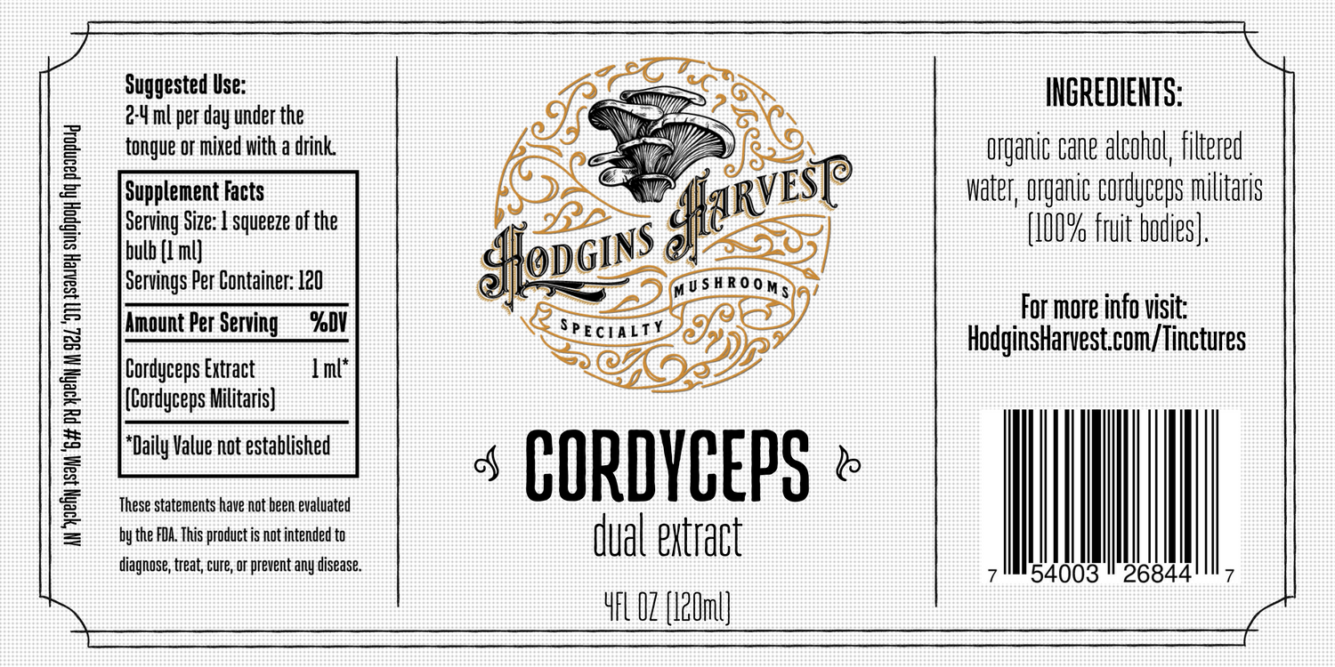 Cordyceps Dual Extract Tincture