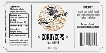 Cordyceps Dual Extract Tincture