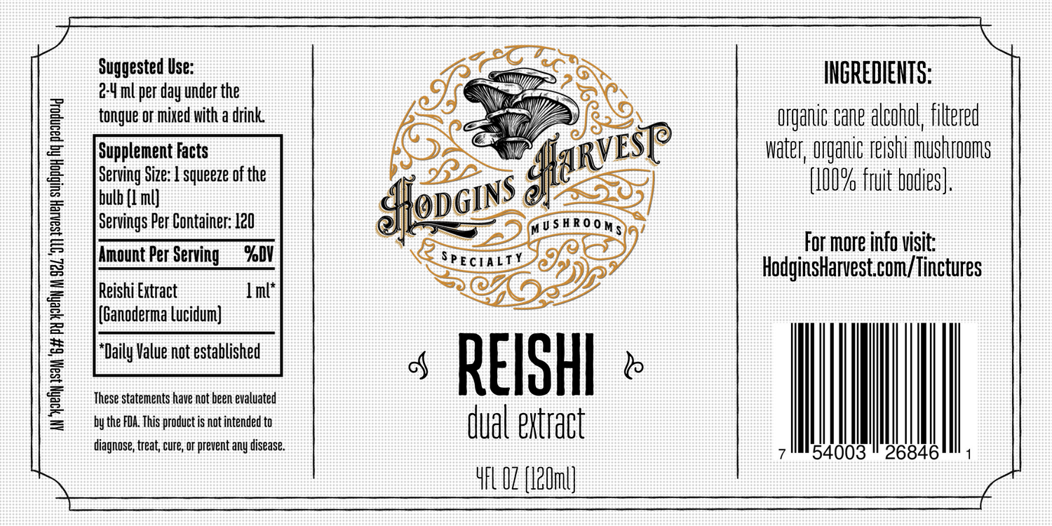 Reishi Dual Extract Tincture