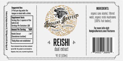 Reishi Dual Extract Tincture