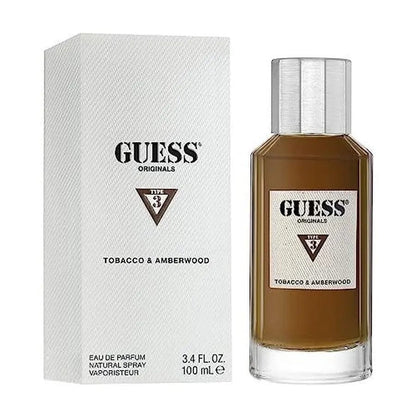 Tobacco Amber Wood By Guess For Men 3.4oz EDP Spray by perfumesandrea