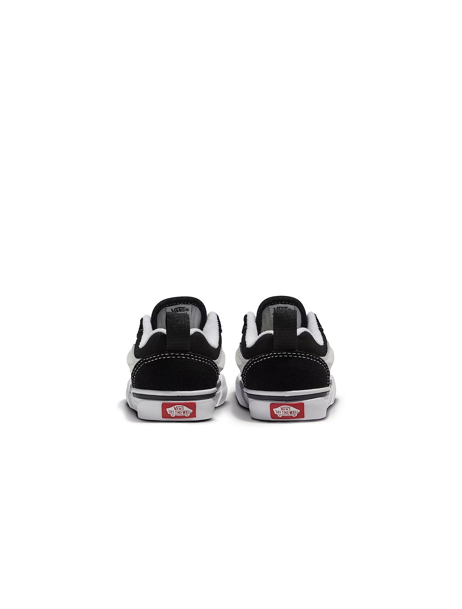 Vans (TD) Knu Skool Elastic Lace - Black/White by Denim Exchange