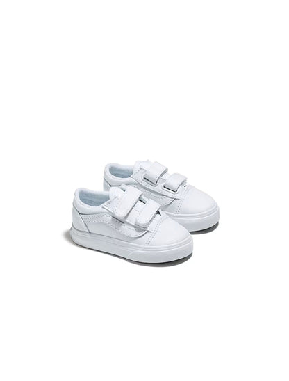 Vans (TD) Old Skool V - True White by Denim Exchange