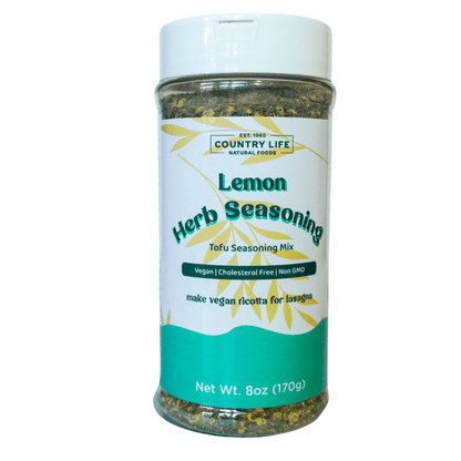 Tofu Scramble Seasoning, Lemon Herb by Country Life Natural Foods